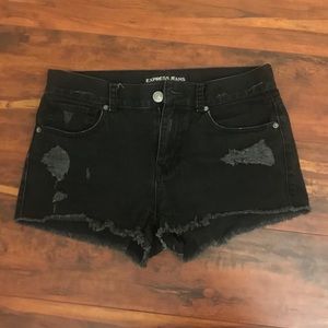 Express Black Shorts - Size 6